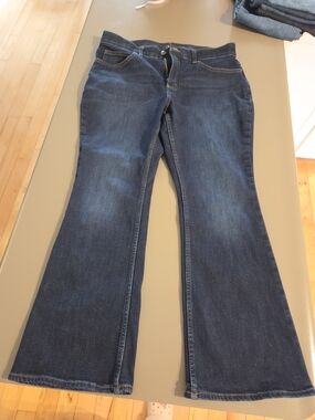 Lee Women's Dark Indigo Flare Jeans